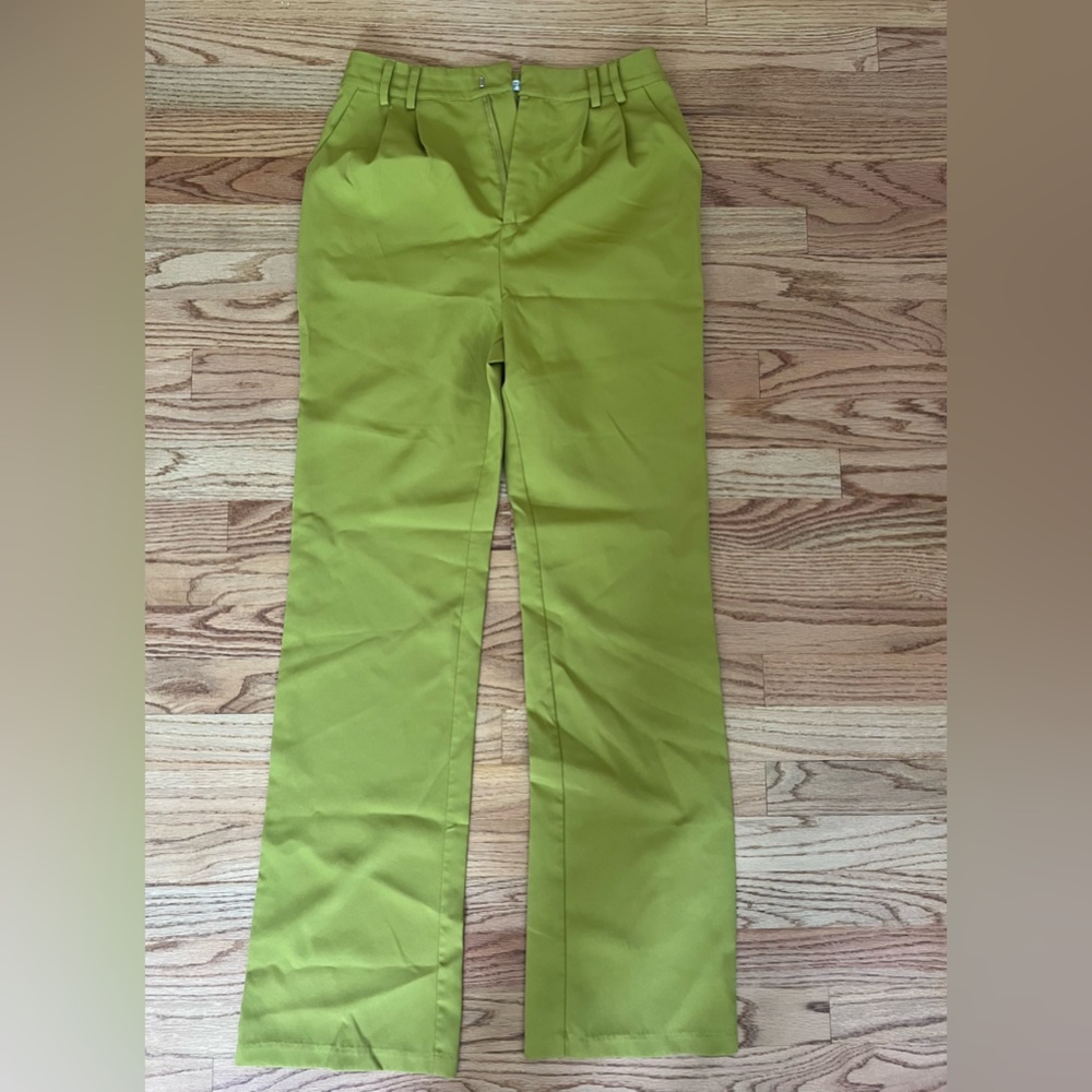 Fun lime green pants